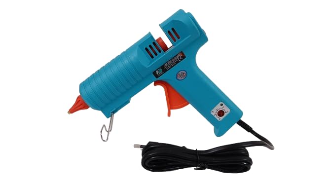 150W Industrial Hot Glue Gun with thermostat Sensor| 5 Glue Sticks 11 mmx150mm