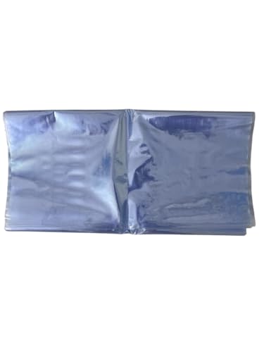 DELIVERYPAX PVC Heat Shrink Film 20 Inch x 20 Meter | Transparent Heat Shrink Wrap | PVC Shrink Wrap Roll for Packaging | 20 Inch Shrink Wrap for Box Packing, PVC Shrink Film for Packaging