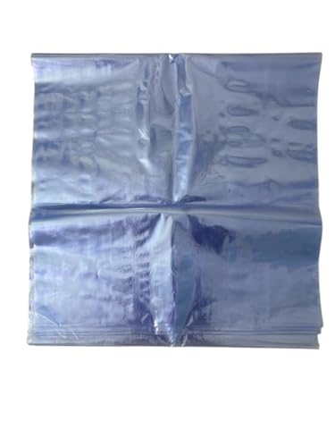 DELIVERYPAX PVC Heat Shrink Film 20 Inch x 20 Meter | Transparent Heat Shrink Wrap | PVC Shrink Wrap Roll for Packaging | 20 Inch Shrink Wrap for Box Packing, PVC Shrink Film for Packaging