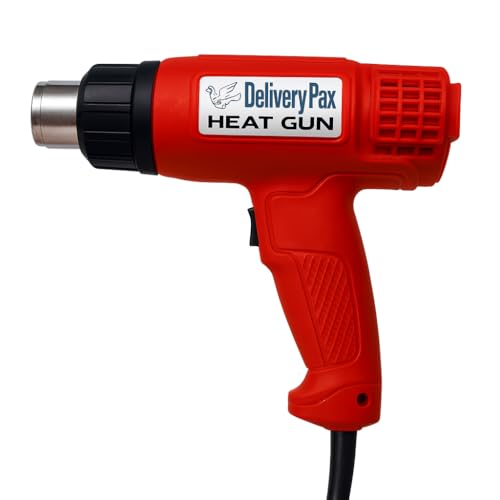 DELIVERYPAX 2000W Heat Gun with 100W Glue Gun & 5 Glue Sticks