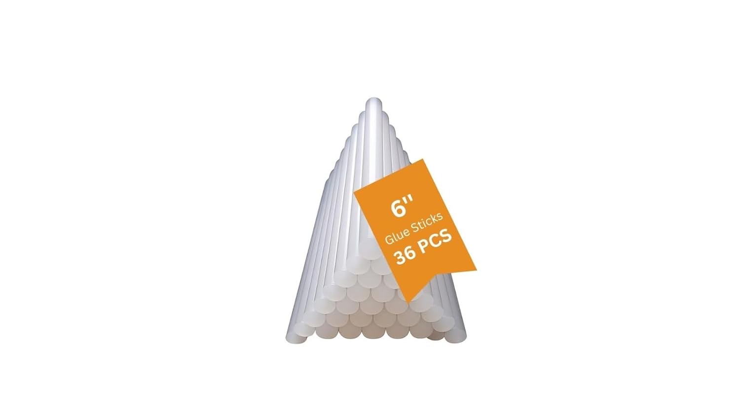 11mm Hot Melt Glue Sticks 36 pcs | Strong Gumming