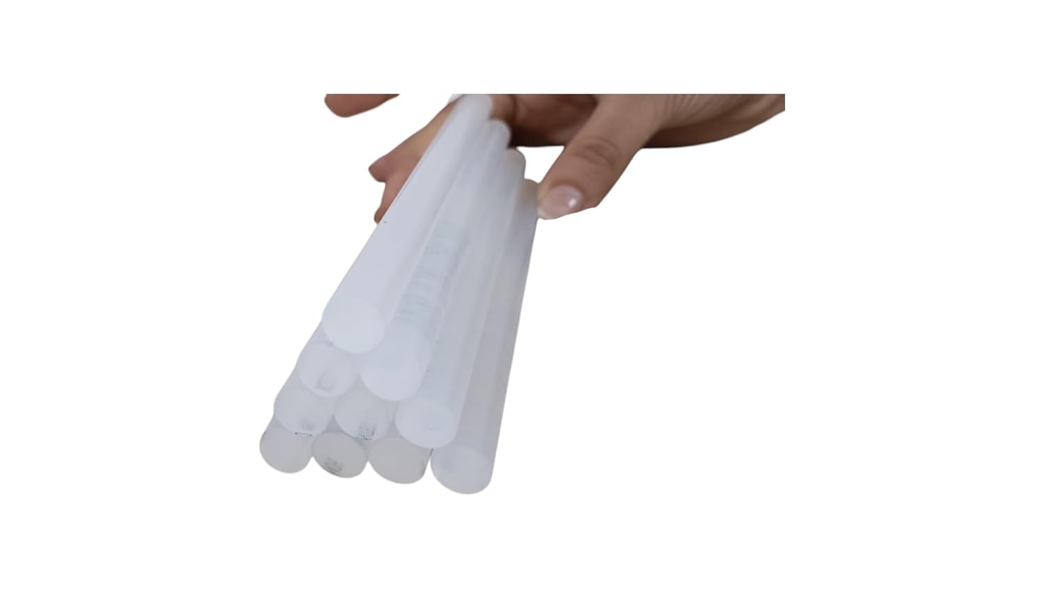 Glue Gun 60W with 5 Glue Sticks (11mm, 6") for Art & Crafts, Repairs & DIY Projects, Green Color