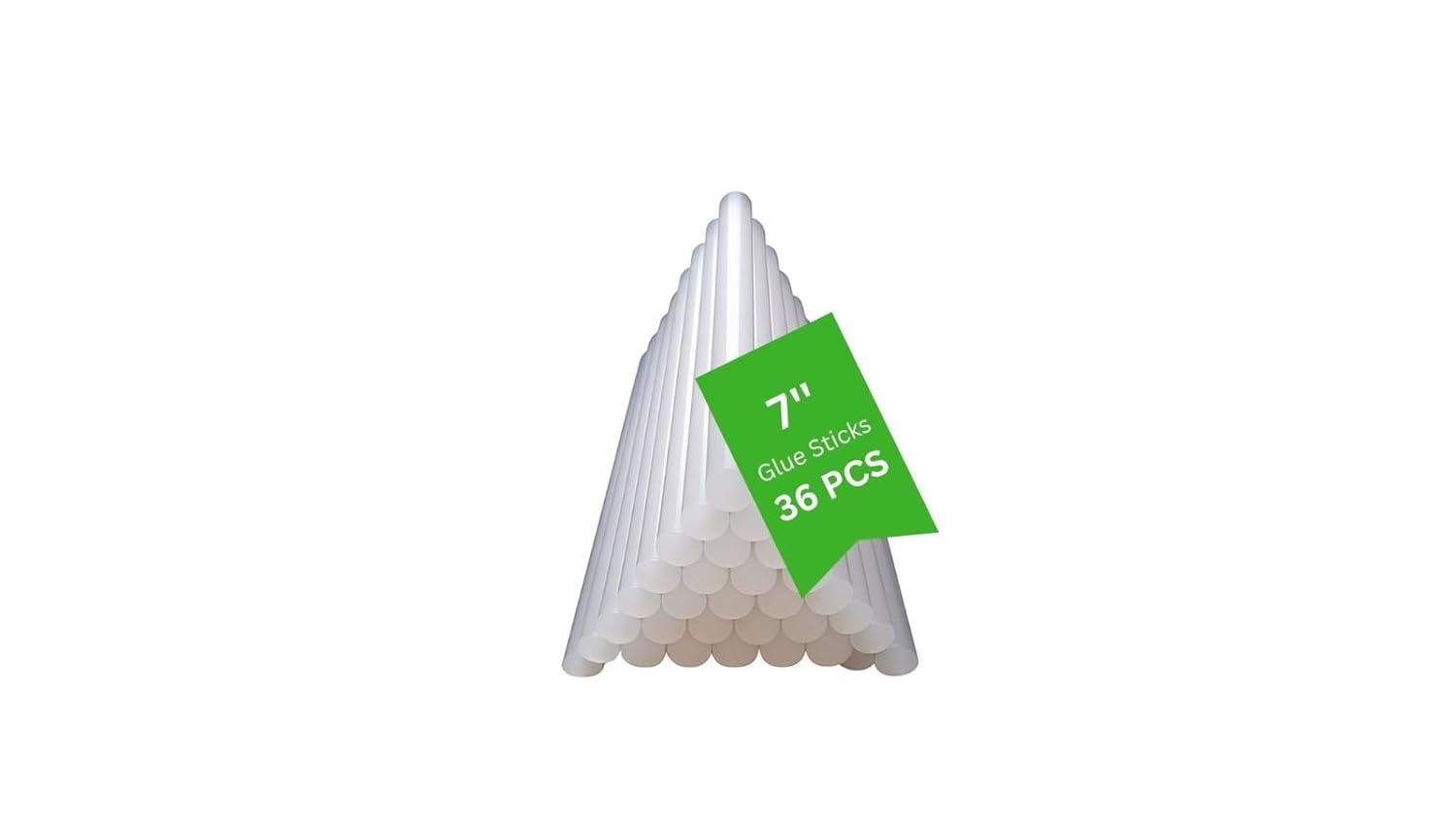 36 pcs Hot Melt Glue Sticks 11mm x 7" Strong Gumming | Industrial Grade, Super Strong Adhesive, Low drip