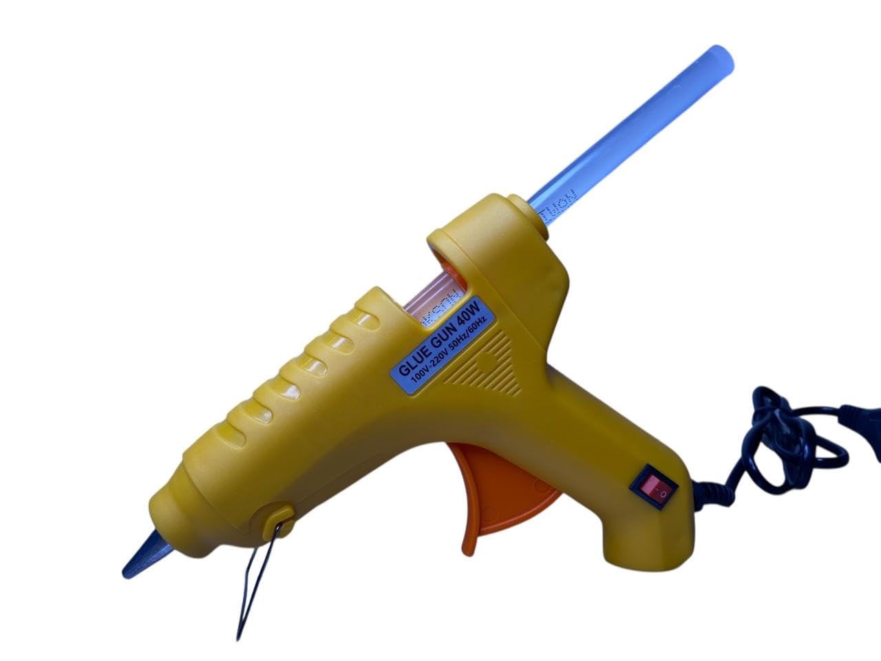 40W Glue Gun for DIY Art & Craft Projects with 150mm x 11mm, 3 Glue Sticks