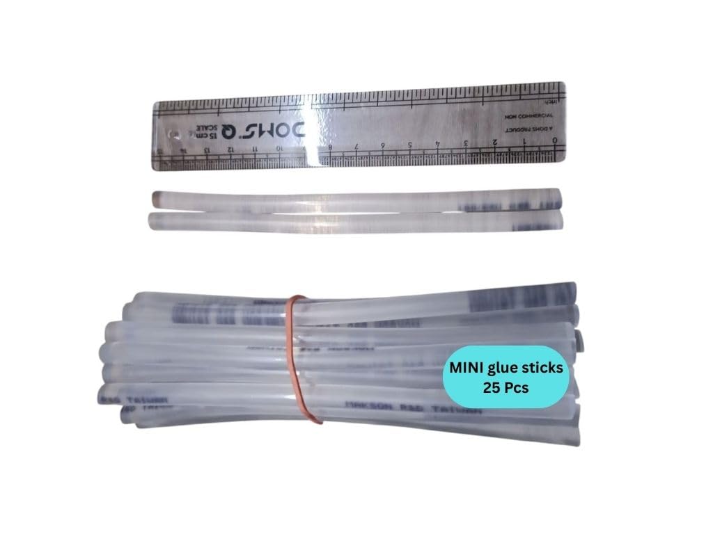 7mm x 150mm (for 20W Mini Glue gun only) 25 pcs Strong Gumming