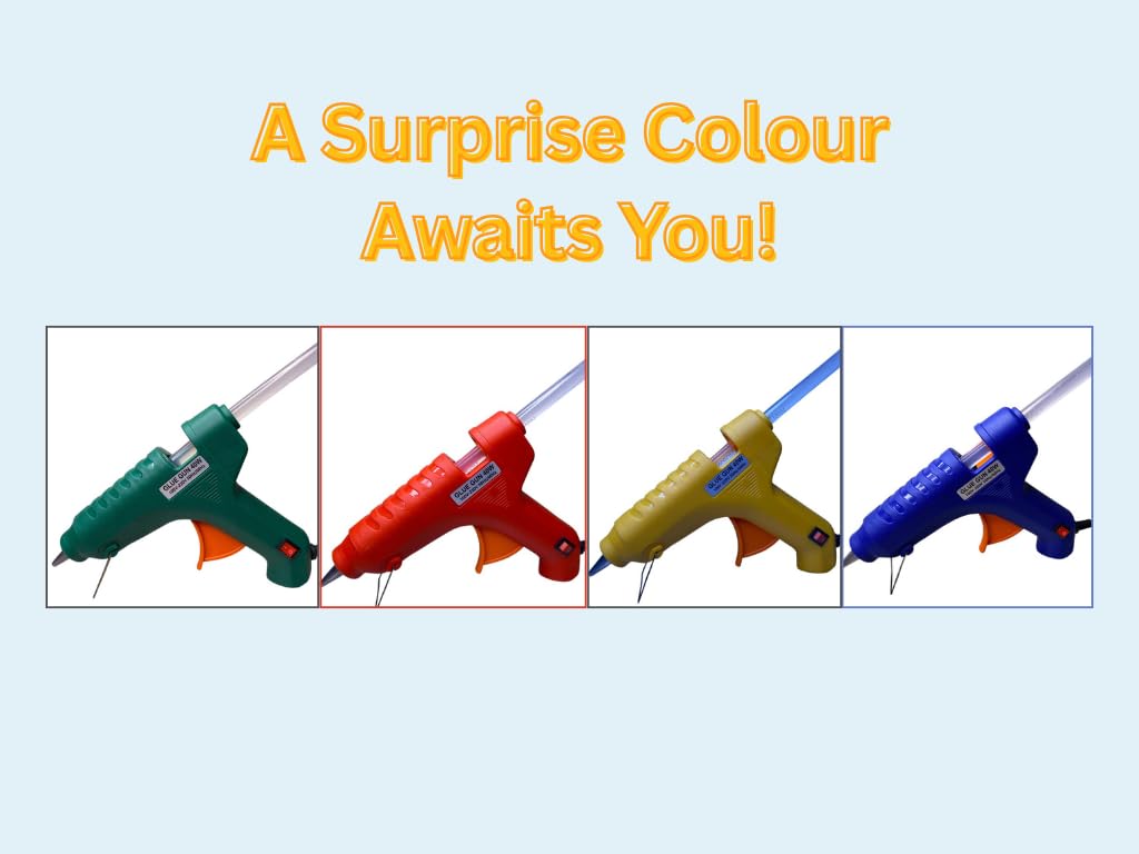 40W Glue Gun for DIY Art & Craft Projects with 150mm x 11mm, 3 Glue Sticks