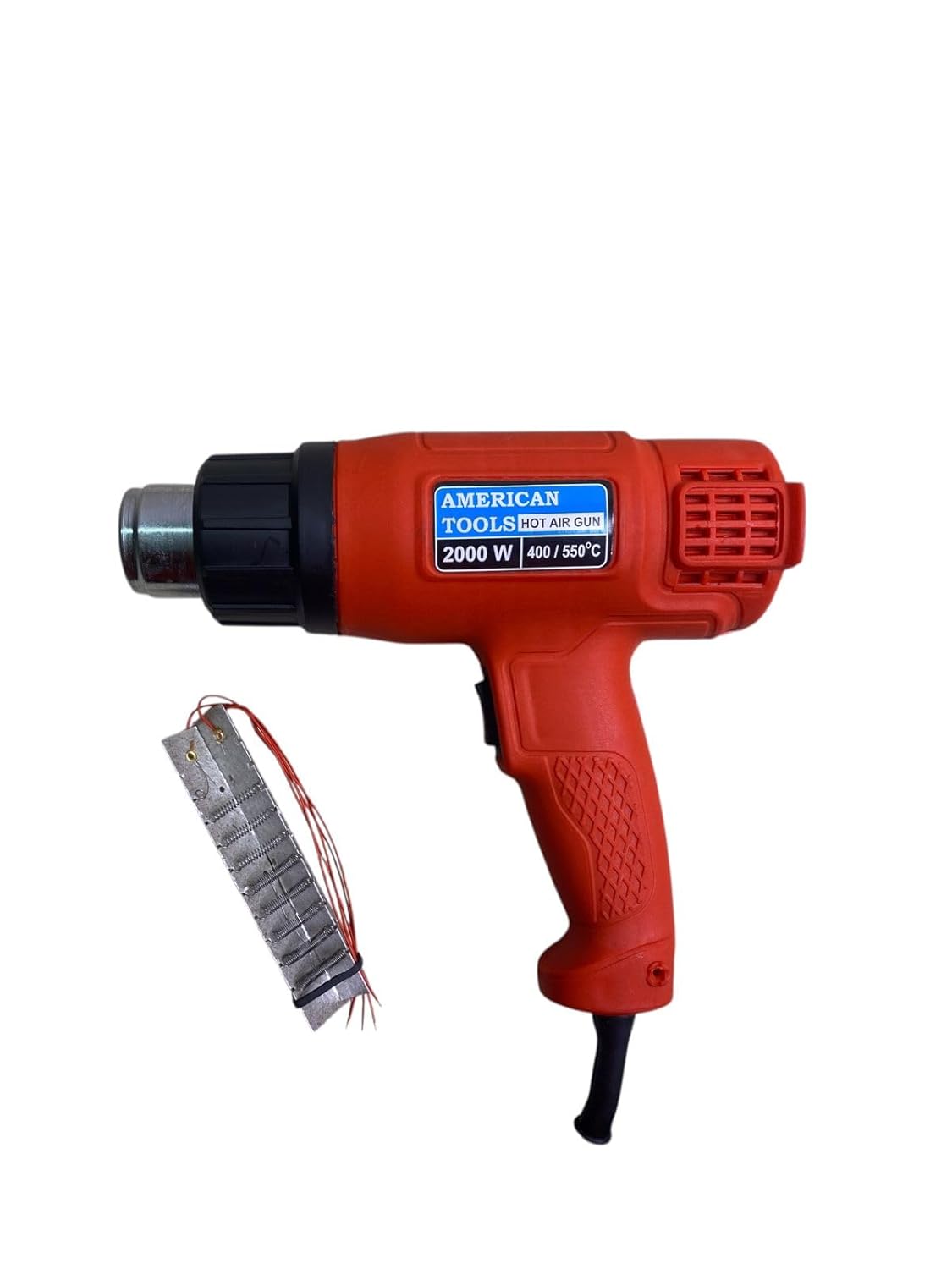High Performance 2000W Heat Gun – With & Without Coil Feature