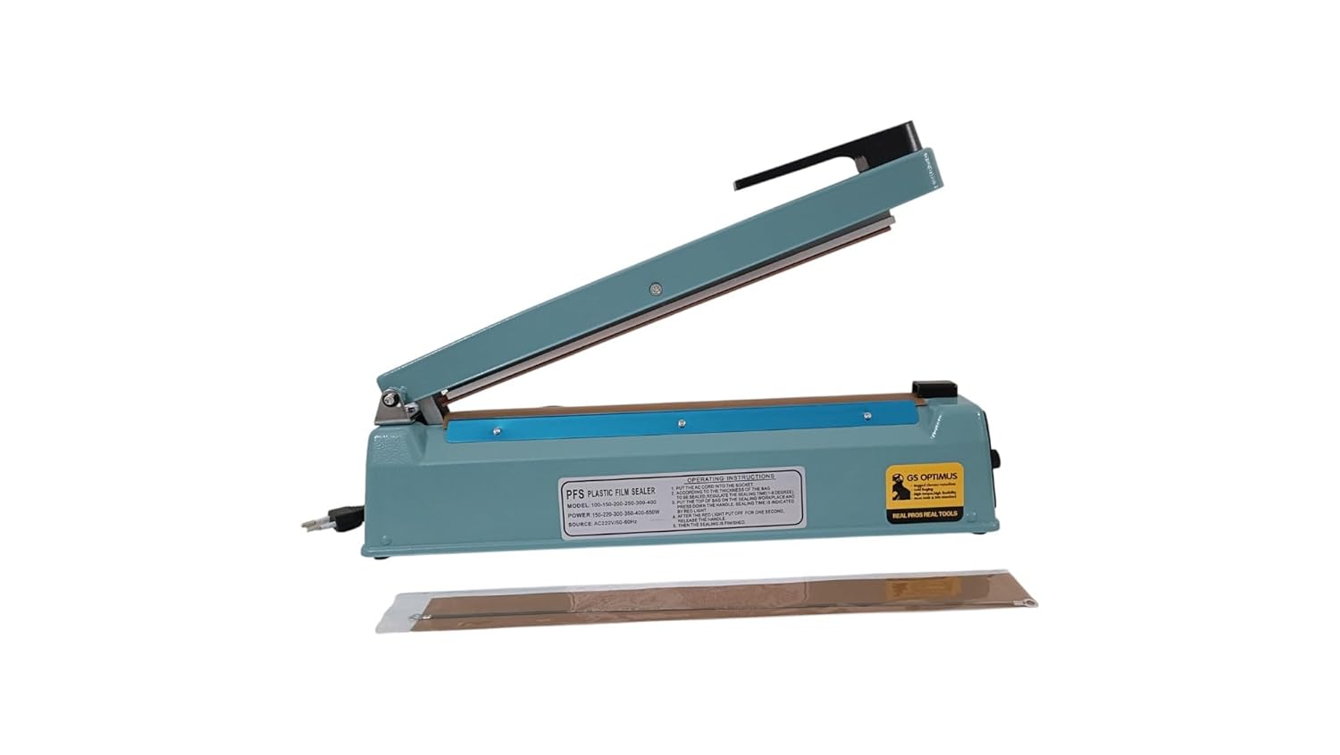 Premium Plastic Film Sealer – Sizes: 8, 12 & 16