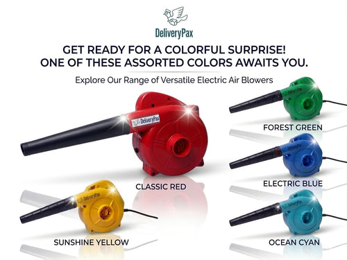 Delivery Pax 600W Electric Air Blower Machine | Blower Fan for Cleaning | Air Blower for Dust Cleaner for Home | Blower for Cleaning | Electric Blower for Leaf Cleaning | Free 4 Meter Cord