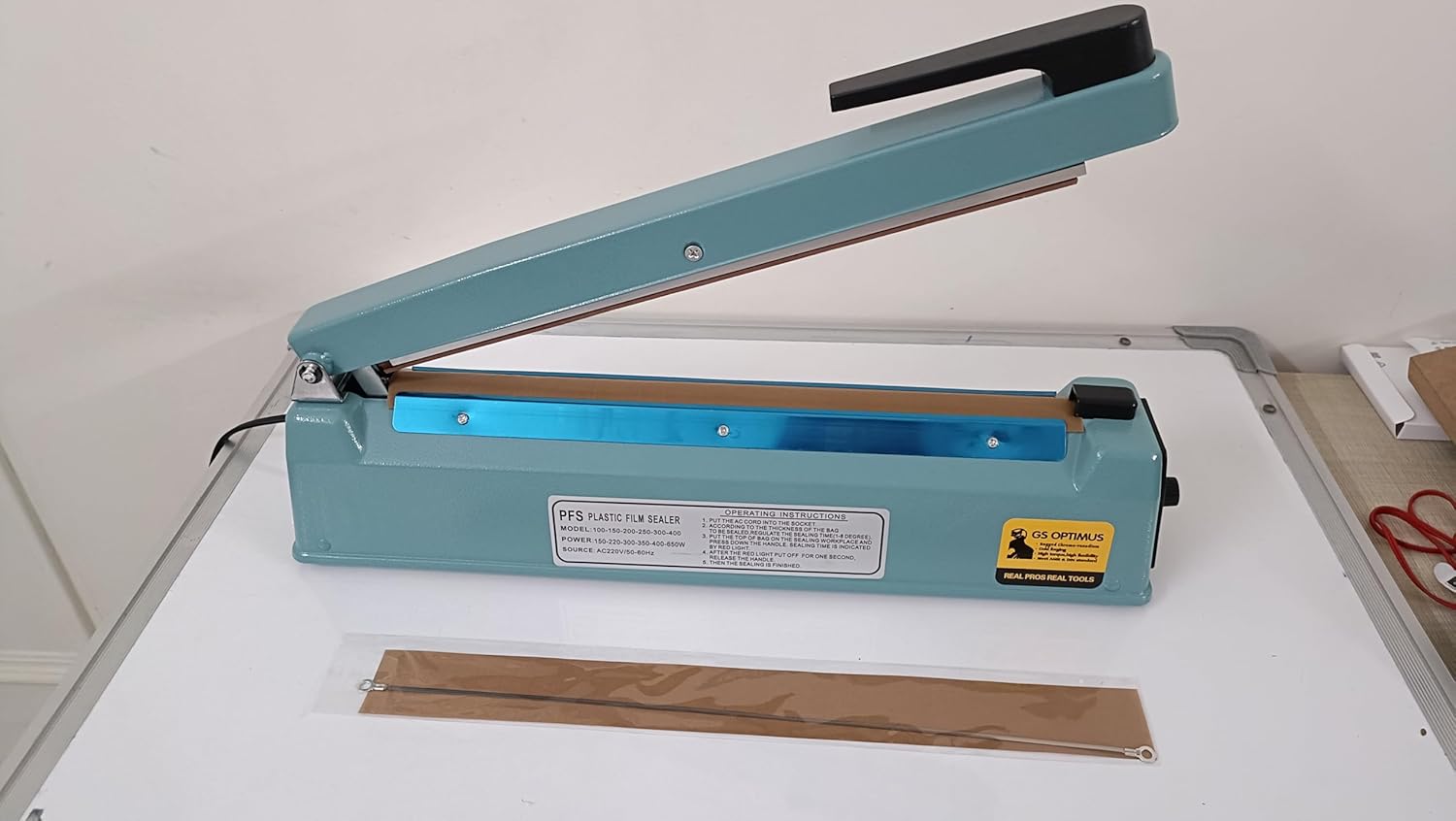 Premium Plastic Film Sealer – Sizes: 8, 12 & 16