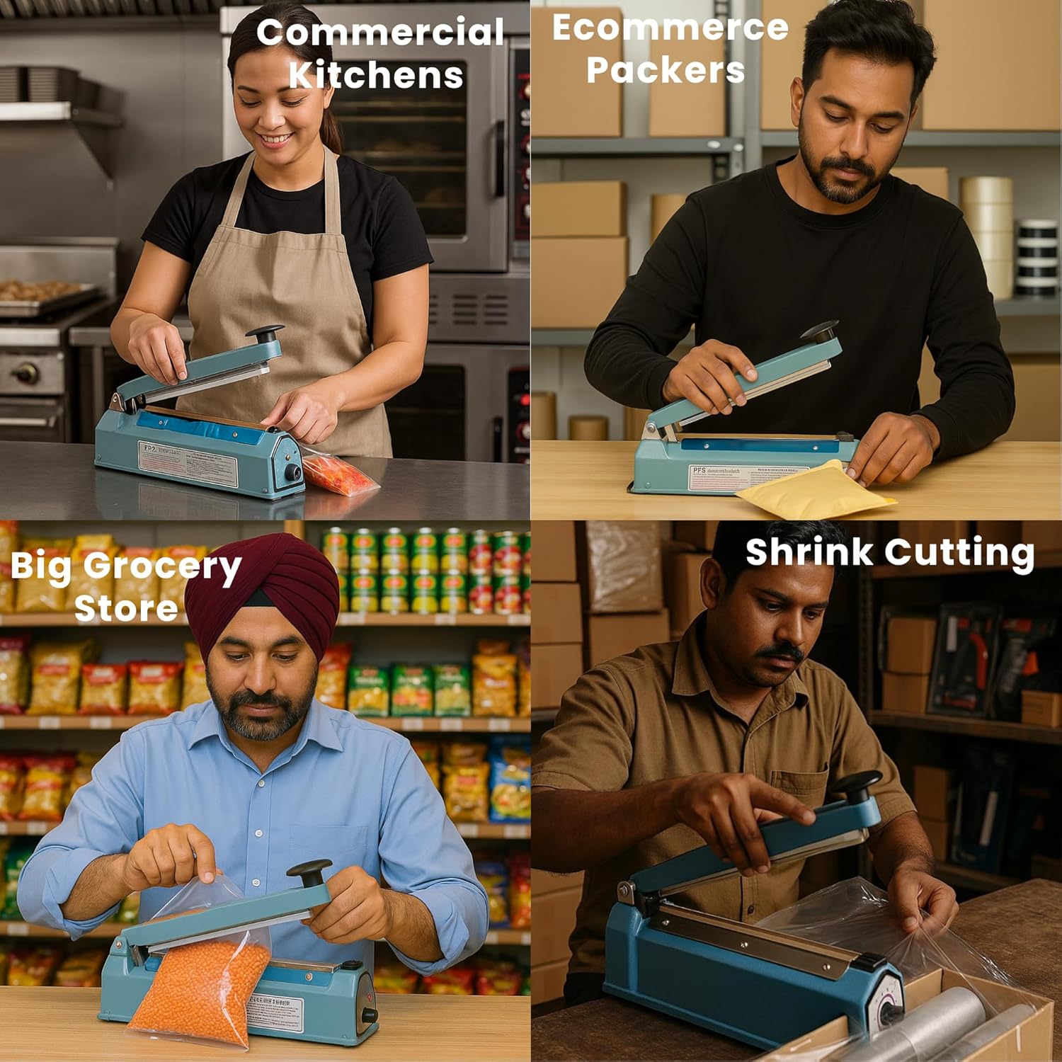 Durable Poly Bag Sealer – Choice of 8, 12 and 16 Models
