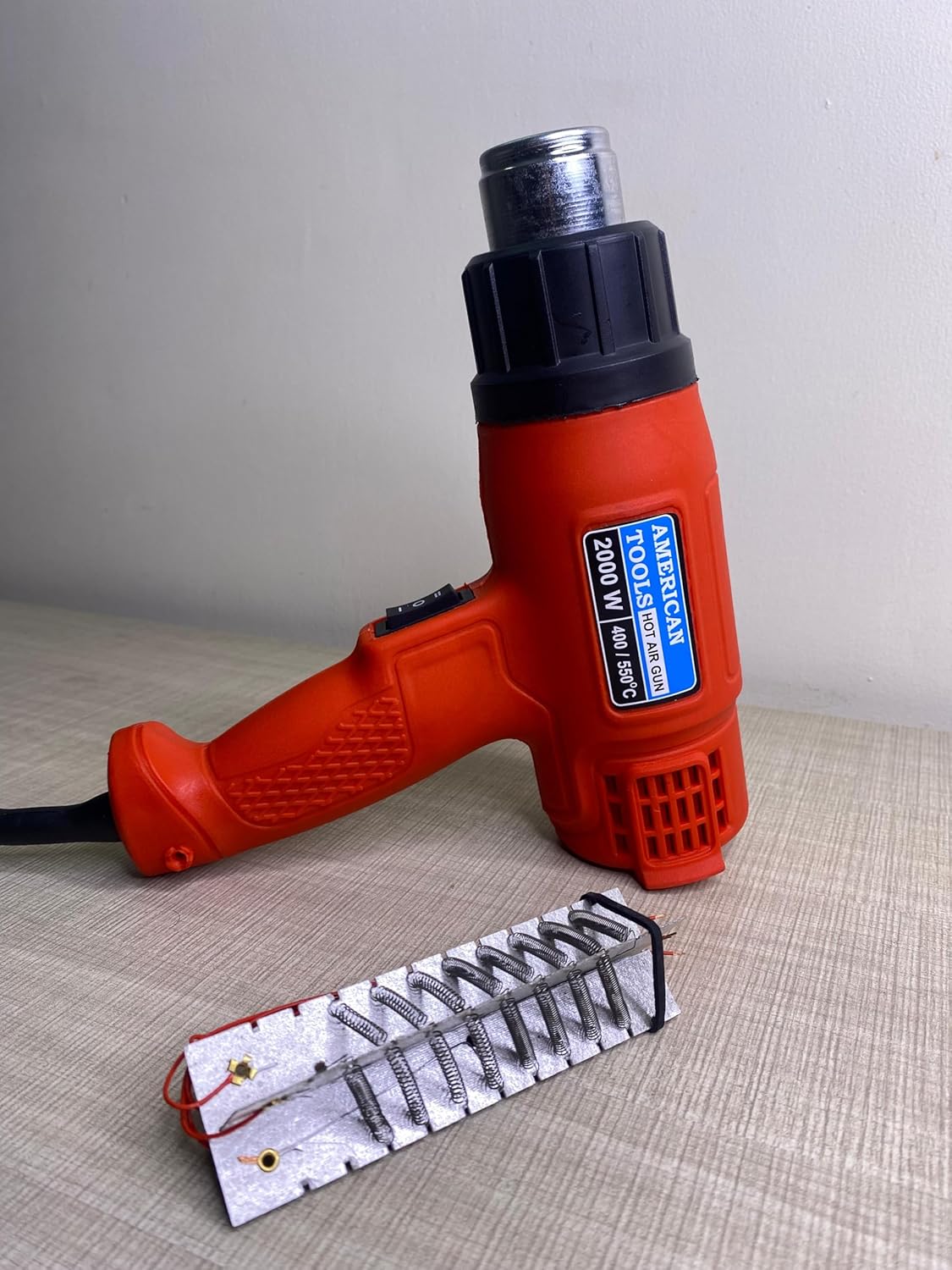 High Performance 2000W Heat Gun – With & Without Coil Feature