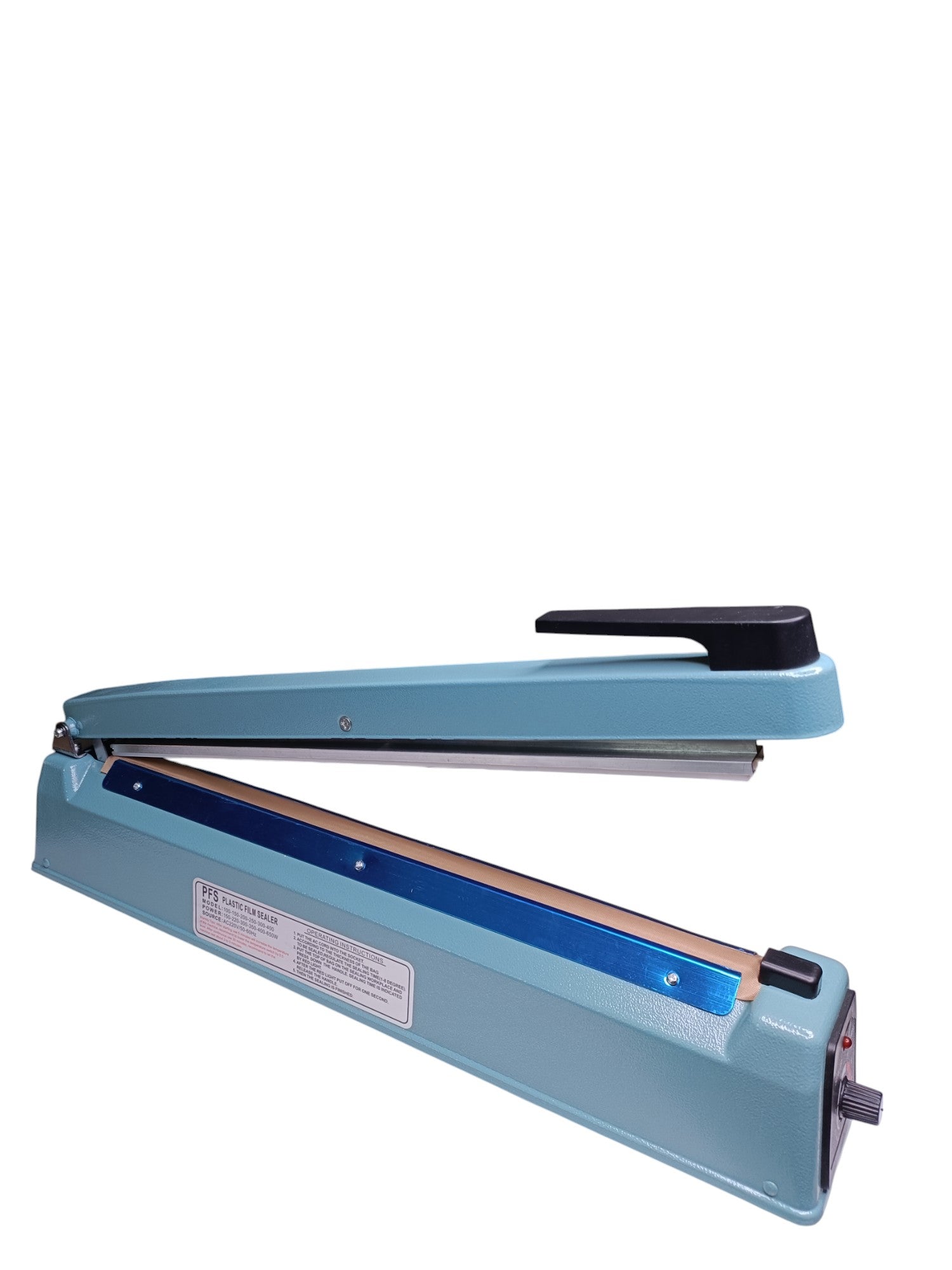 16-Inch Metal Heat Sealer Machine with Extra Teflon, Cutting & Sealing Elements