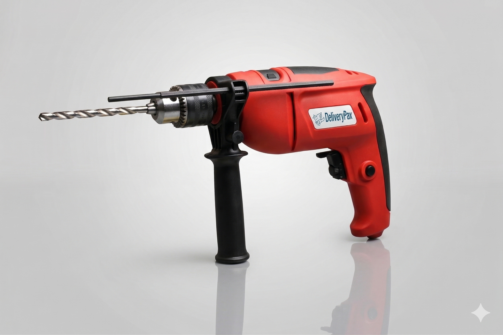780W Impact Drill Corded Machine With 13 HSS Drill Bits, Masonry Bit, and 1 CR-V Screwdriver Bit