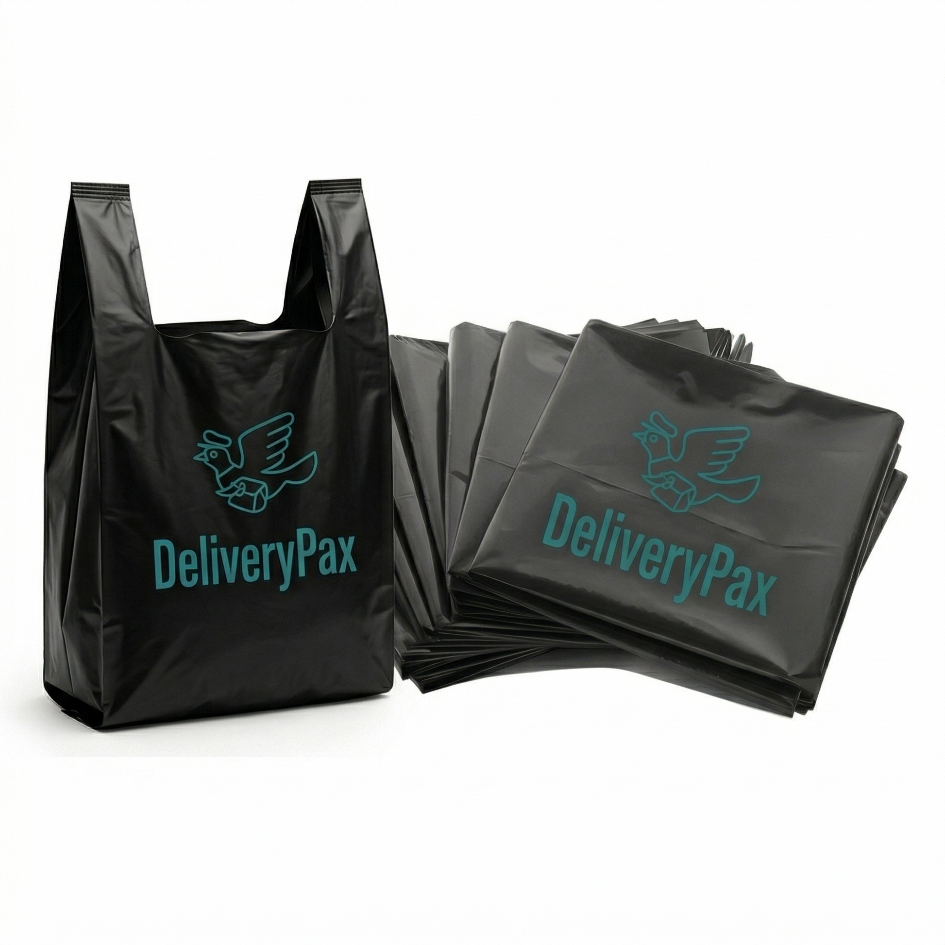 Tie-handle Garbage Bags (Small Size - Pack of 100 Bags)