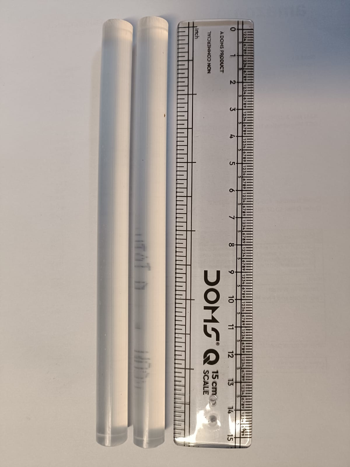 11mm x 6 inches 108 pcs Industrial Grade Super Strong Glue Sticks (Transparent)